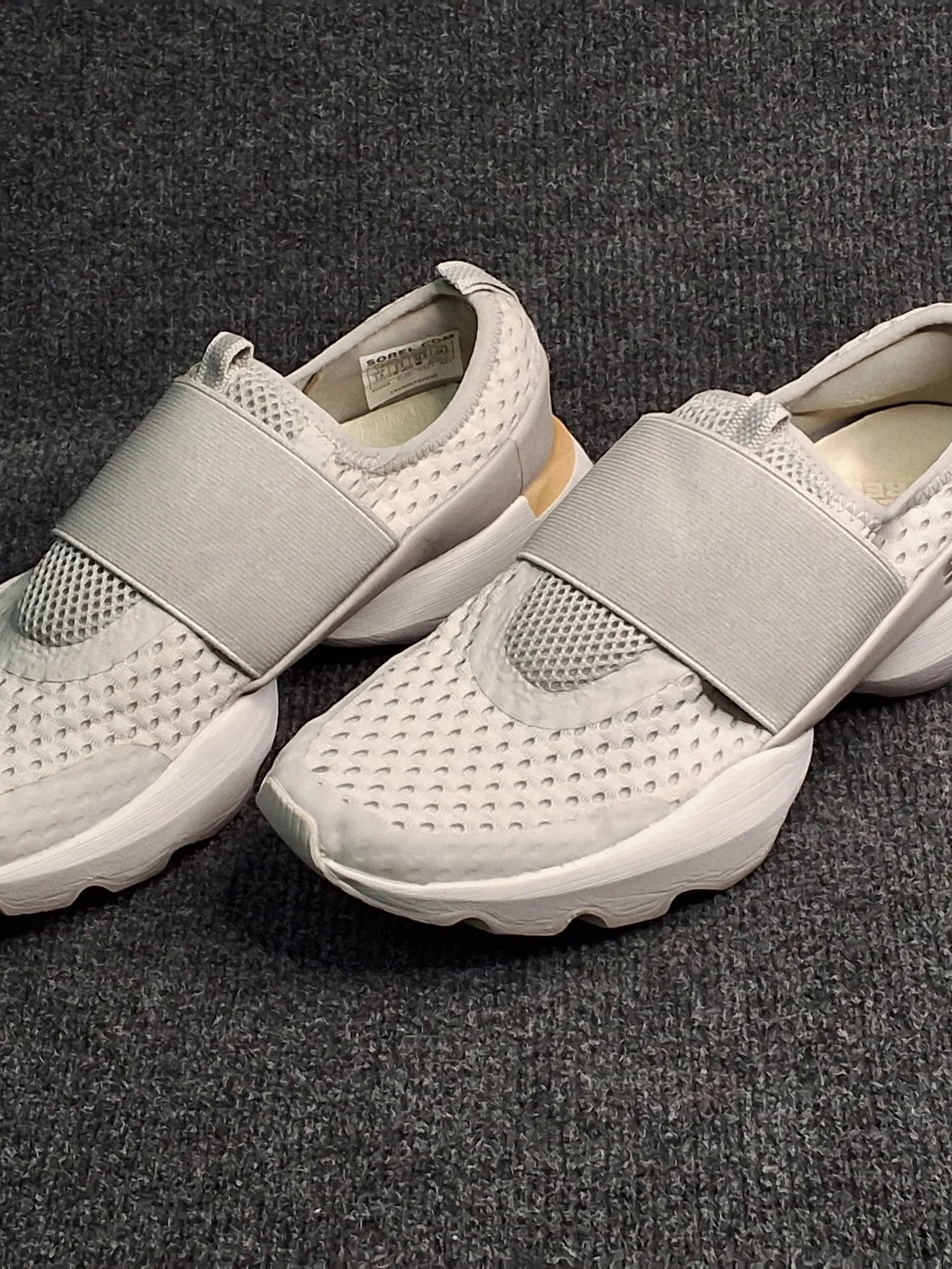 Sorel Slip-On Sneakers in Light Gray